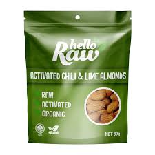 Hello Raw Chilli & Lime Almonds 80g